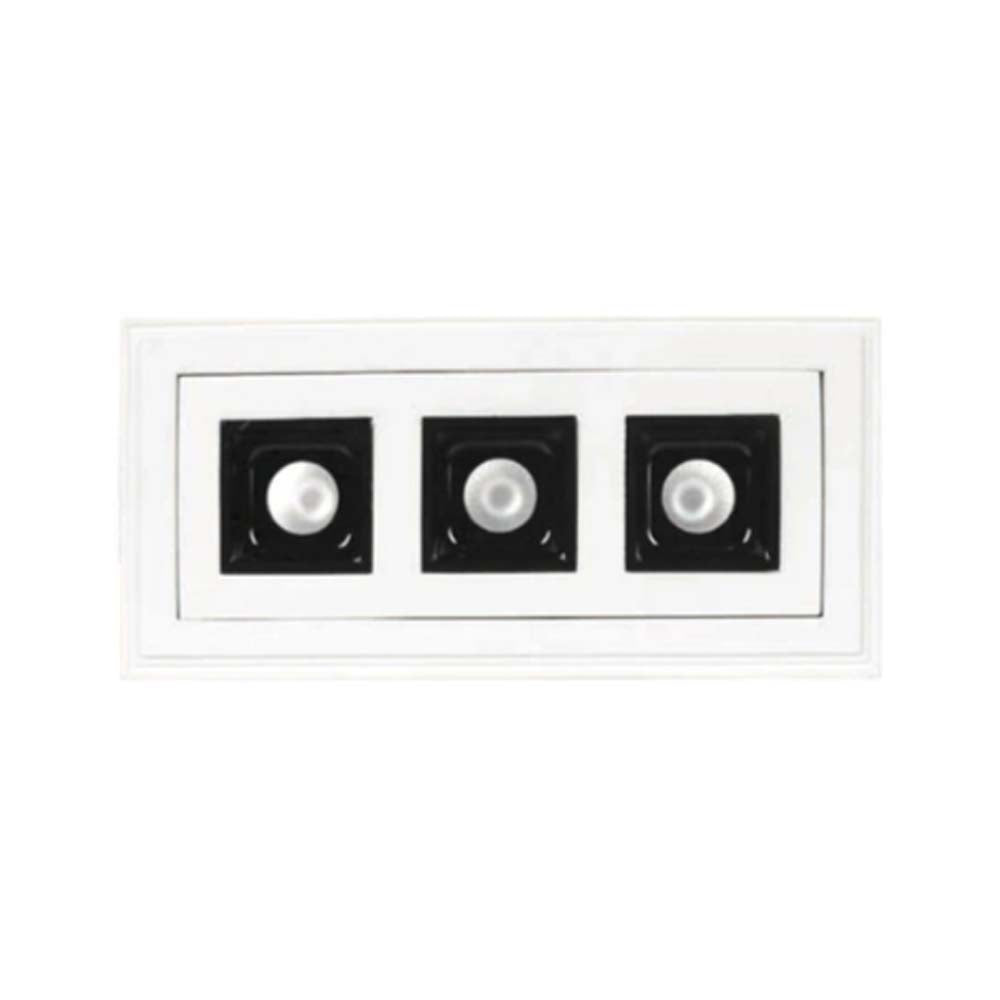 LUMINARIO INT. EMPOTRAR 17.5W/100-240V. LED ACENTO 3000K ***TECNOLITE HAE***