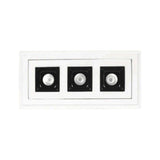 LUMINARIO INT. EMPOTRAR 17.5W/100-240V. LED ACENTO 3000K ***TECNOLITE HAE***