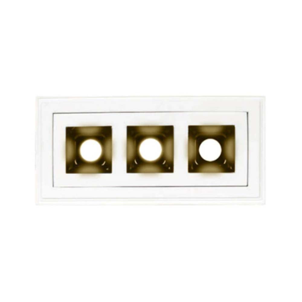 LUMINARIO INT. EMPOTRAR 17.5W/100-240V. LED ACENTO 3000K ***TECNOLITE HAE***