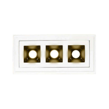 LUMINARIO INT. EMPOTRAR 17.5W/100-240V. LED ACENTO 3000K *** HASTA AGOTAR ***