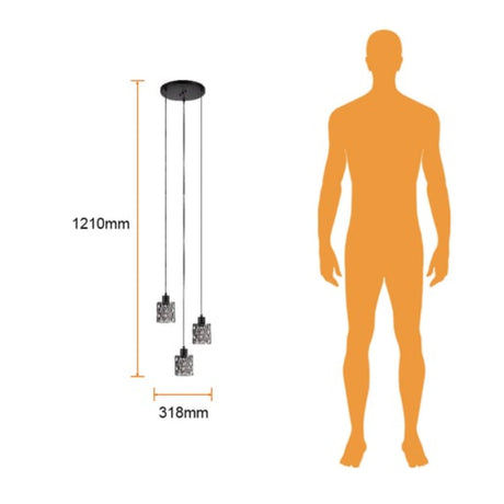 LUM INT S/LAMPARA SUSPENDIDO 100-240V N AURORA II TECNOLITE