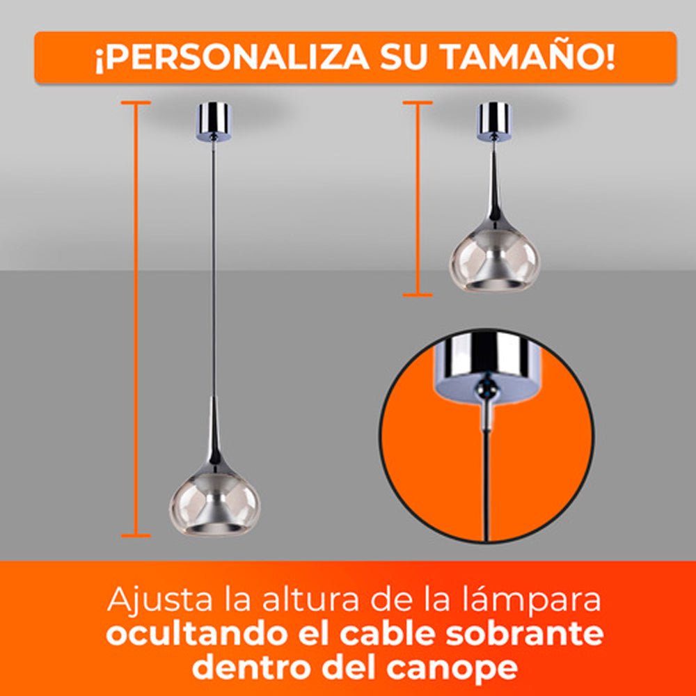 INT S/LAMPARA SUSPENDIDO 100-240IP20 N COLUMBA II TECNOLITE