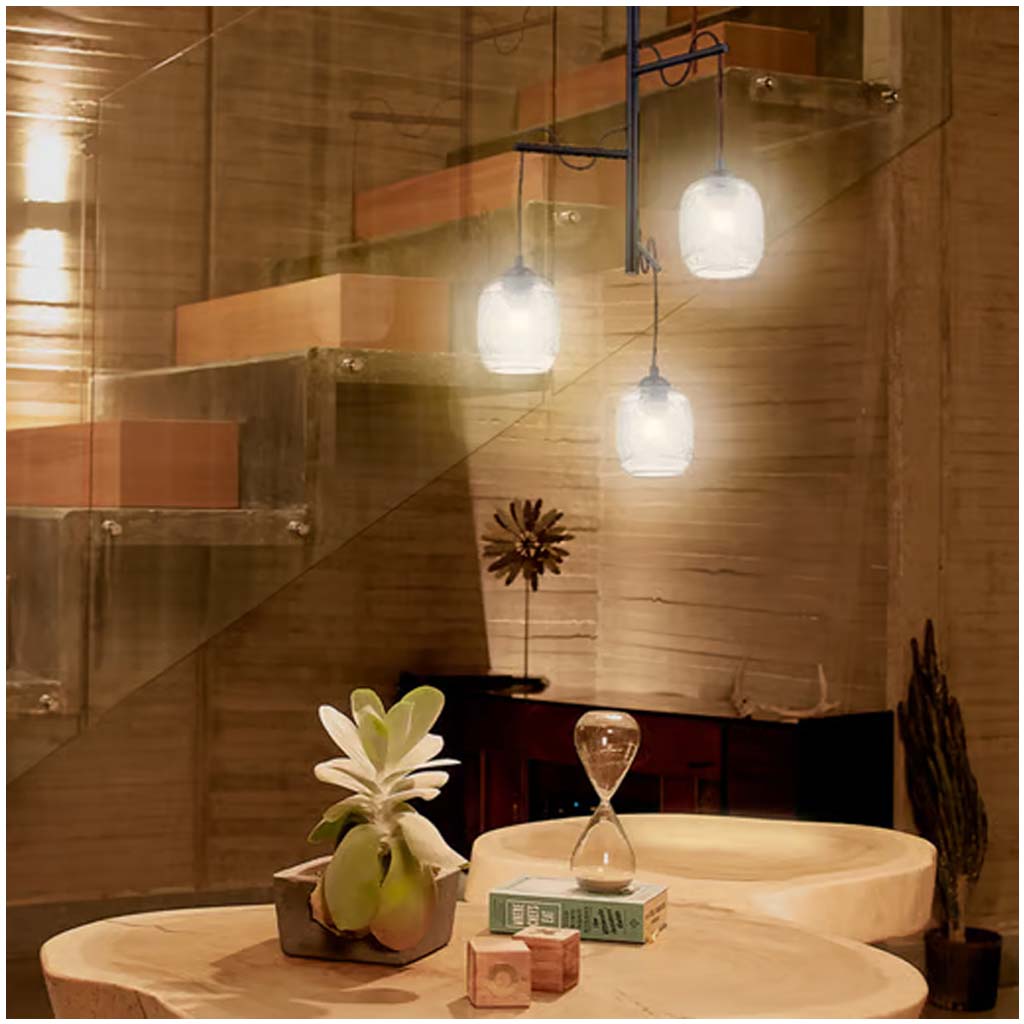 COLGANTE CRISTAL 180W. 3 BASES 1.5MTS. ALTURA DIADEM III E27 NO INCLUYE FOCOS ***TECNOLITE HAE***