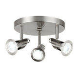 LUMINARIOS INT ACENTO SPOT SOBREP 18W100-240VGU10X3 *** EXHIBIDO ***