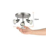 LUMINARIOS INT ACENTO SPOT SOBREP 18W100-240VGU10X3 *** EXHIBIDO ***