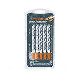 EMPAQUE 5 SEGUETAS ZANCO "U" 4" (10CMS.) 10DPP CORTE LIMPIO PARA MADERA SU-101-B 18135 TRUPER