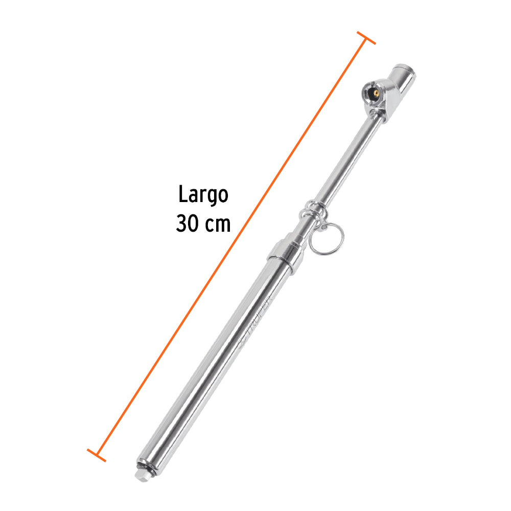 MEDIDOR DE AIRE 150 LBS CABEZA DOBLE MCA TRUPER MECANICA