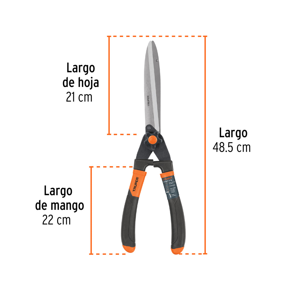 TIJERA T/AMERICANO MANGOS POLIMERO ALTO IMPACTO 18-1/2" T-18 18473 TRUPER
