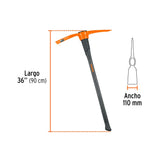 TALACHO-PICO 5LB CON MANGO DE 36" TRUPER