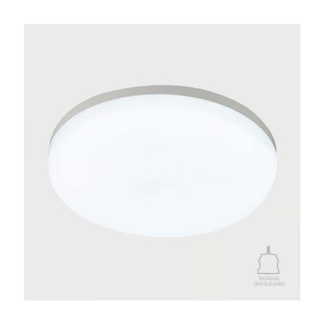FOCO CIRCULAR LED 18 W LUZ DE DIA BASE E27 NO ATENUABLE