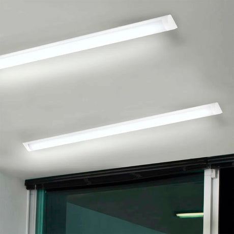 LÁMPARA LINEAL LED TECNOLITE CAPELA I PARA SOBREPONER 18W LUZ BLANCA NEUTRA