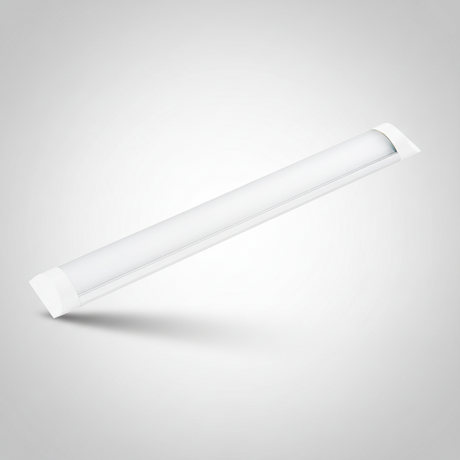 LAMPARA REGLETA LED 60 CM SOBREPONER 18 W LUZ DE DIA NO ATENUABLE LED INTEGRADO