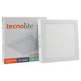 LÁMPARA DE INTERIOR LED ALGEDI III TECNOLITE PARA SOBREPONER 18W LUZ SUAVE CÁLIDA