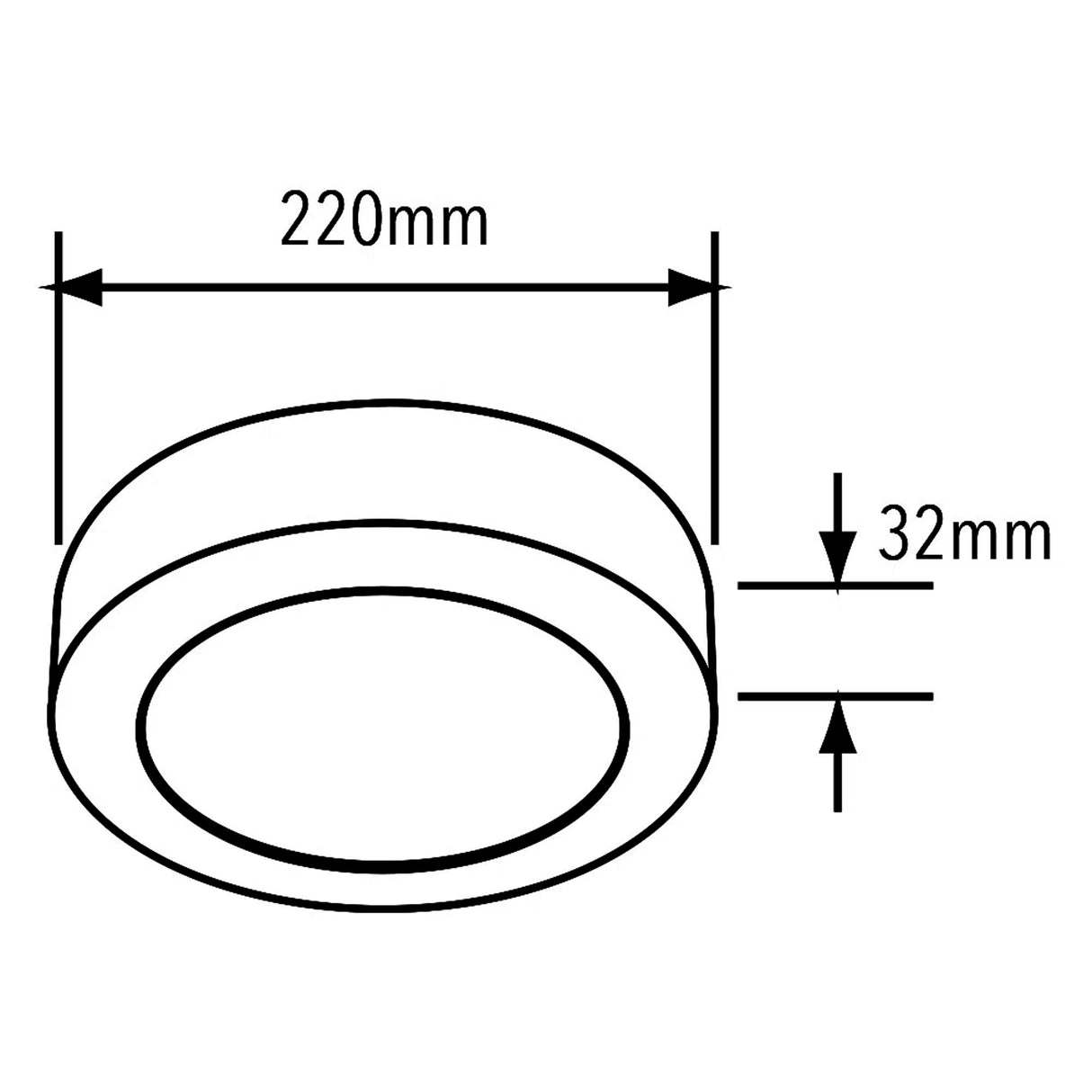 LÁMPARA DE INTERIOR LED ANKAA III TECNOLITE PARA SOBREPONER PLAFÓN 18W LUZ SUAVE CÁLIDA LED INTEGRADO