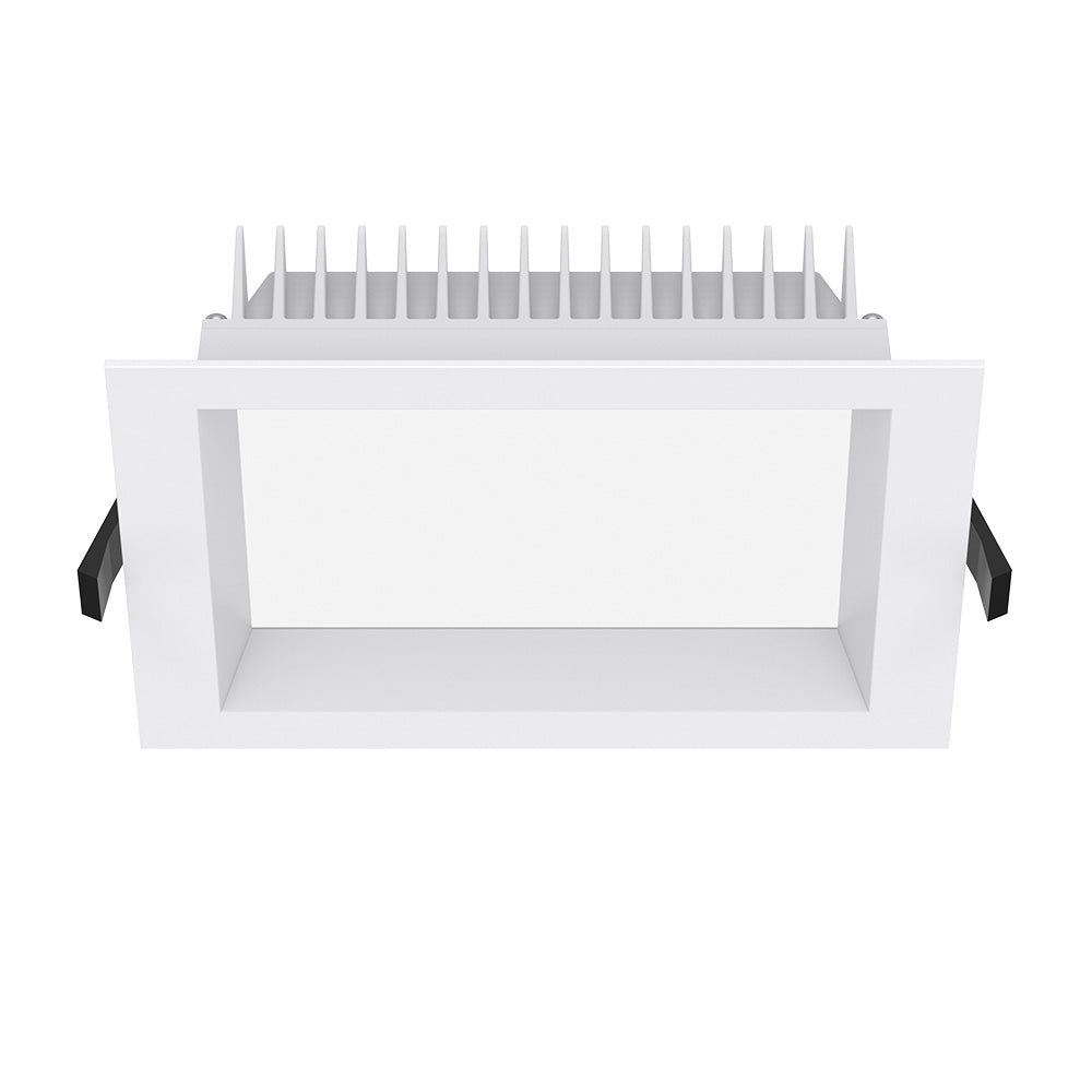 LAMPARA DOWNLIGHT LED EMPOTRABLE 18W LUZ BLANCA AJUSTABLE ANTIPARPADEO NO ATENUABLE