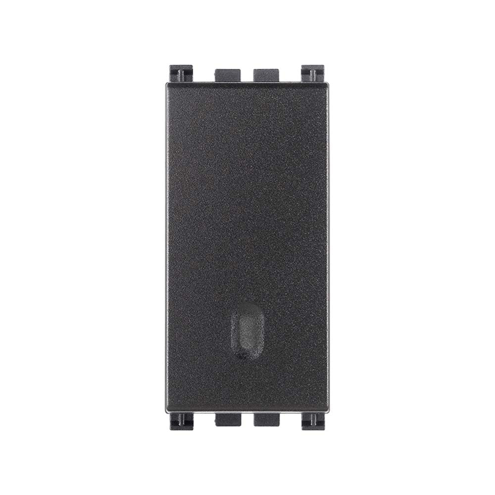 INTERRUPTOR 1P 16AX. 250V. ILUMINABLE 1 MOD. METAL ARKE VIMAR ***HAE 2024***