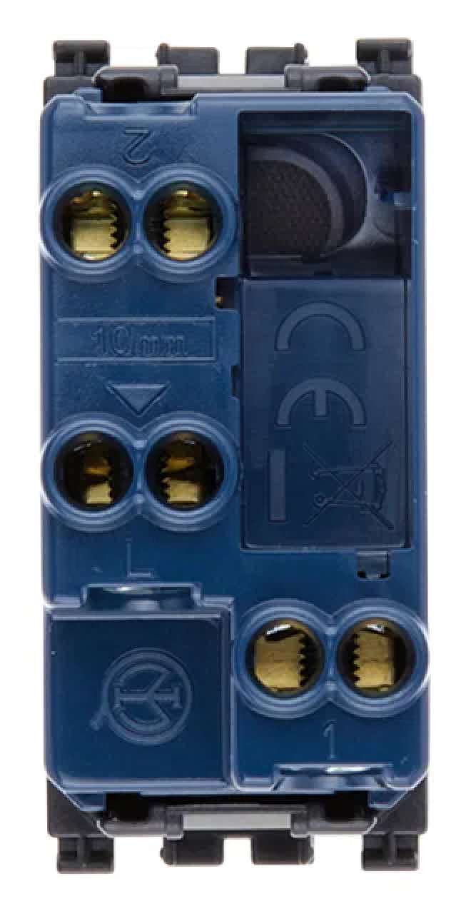 CONMUTADOR 1P 16AX. 250V. ILUMINABLE 1 MOD. METAL ARKE VIMAR ***HAE 2024***