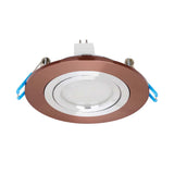 LUMINARIO LUXE COBRE DIRIGIBLE MR16 GU5.3 50W (INCL LAMPARA) ESTEVEZ