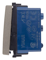 PULSADOR 1P NO 10A/250V. 1 MOD. ILUMINABLE TECLA INTERCAMBIABLE METAL ARKE VIMAR