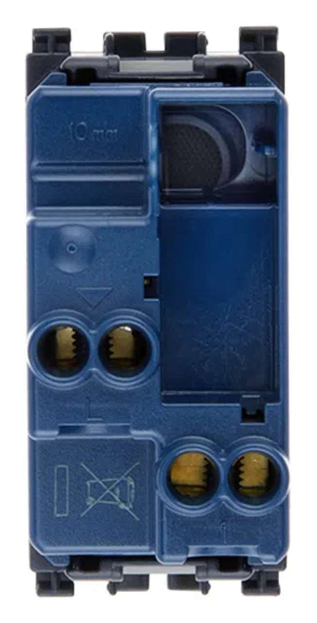 PULSADOR 1P NO 10A/250V. 1 MOD. ILUMINABLE TECLA INTERCAMBIABLE METAL ARKE VIMAR