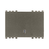 TECLA INTERCAMBIABLE 3 MOD. ILUMINABLE METAL ARKE VIMAR
