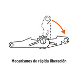 SUJETADORES CON MATRACA CARGA MAXIMA 675 KG 2 PIEZAS MCA TRUPER