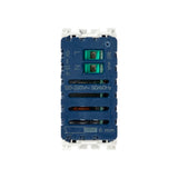 UNIDAD ALIMENTACION USB 5V. 1.5A. 1 MOD. 120-240V. BLANCO PLANA VIMAR