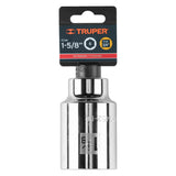 DADO LARGO DE 1-5/8 6 PUNTAS CUADRO 3/4 MARCA TRUPER