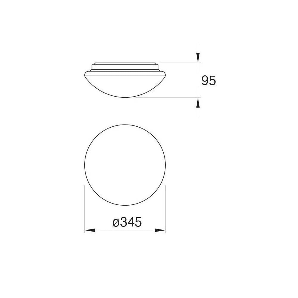 LUMINARIO LED PLAFON SOBREPONER TECHO CLOUD 15W. BLANCO CALIDO 3000K  ESTEVEZ *** HAE ***