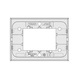PLACA 3 MOD. CLASSIC METAL CHAMPAN MATE ARKE VIMAR