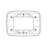 PLACA 3 MOD. ROUND METAL COBRE CEPILLADO ARKE VIMAR