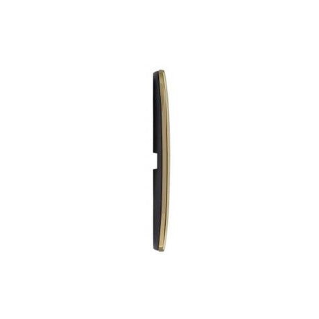PLACA 3 MOD. ROUND METAL LATON CEPILLADO ARKE VIMAR
