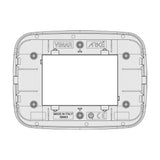 PLACA 3 MOD. ROUND METAL COBRE CEPILLADO ARKE VIMAR