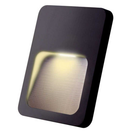 LÁMPARA LED DE EXTERIOR AVIOR TECNOLITE PARA SOBREPONER 1.5W LUZ SUAVE CÁLIDA NEGRO