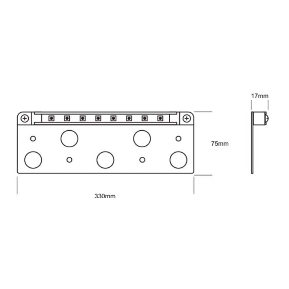 LUM EXT SOBREPONER LED 1.5W12VDC2700K ***HAE2024***