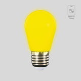 FOCO MINI LED TECNOLITE AMARILLO 1W BLISTER CON 2 PIEZAS BASE E27 ***HAE***