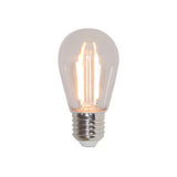 FOCO S14 360 FILAMENTO LED 1 W BASE E27 LUZ CALIDA SUAVE NO ATENUABLE