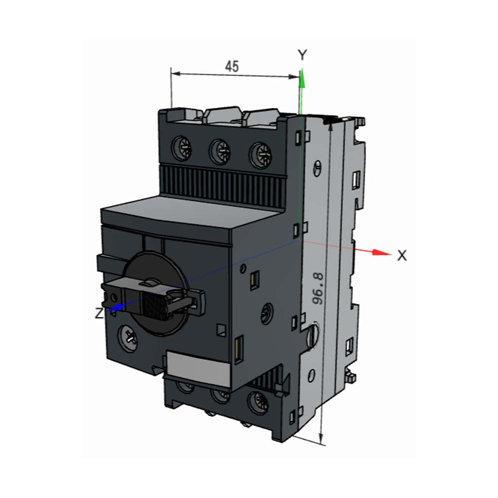 GUARDAMOTOR 8-12A. 230/440V 7.5HP-440V MS132-12 1SAM350000R1012 ABB