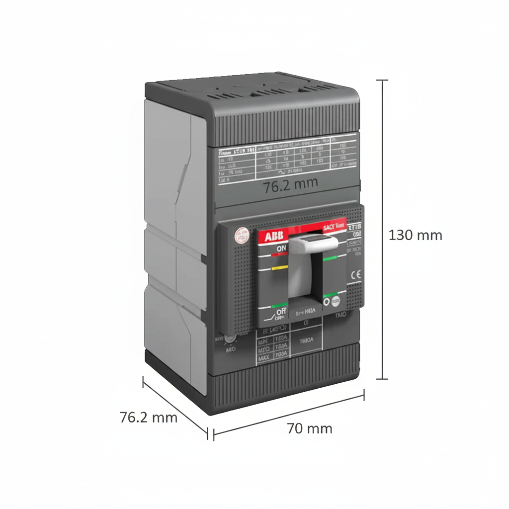 INTERRUPTOR AUTOMATICO 3X63A DE CAJA MOLDEADA XT1C 160 TMD 53 630 1SDA067395R1 ABB