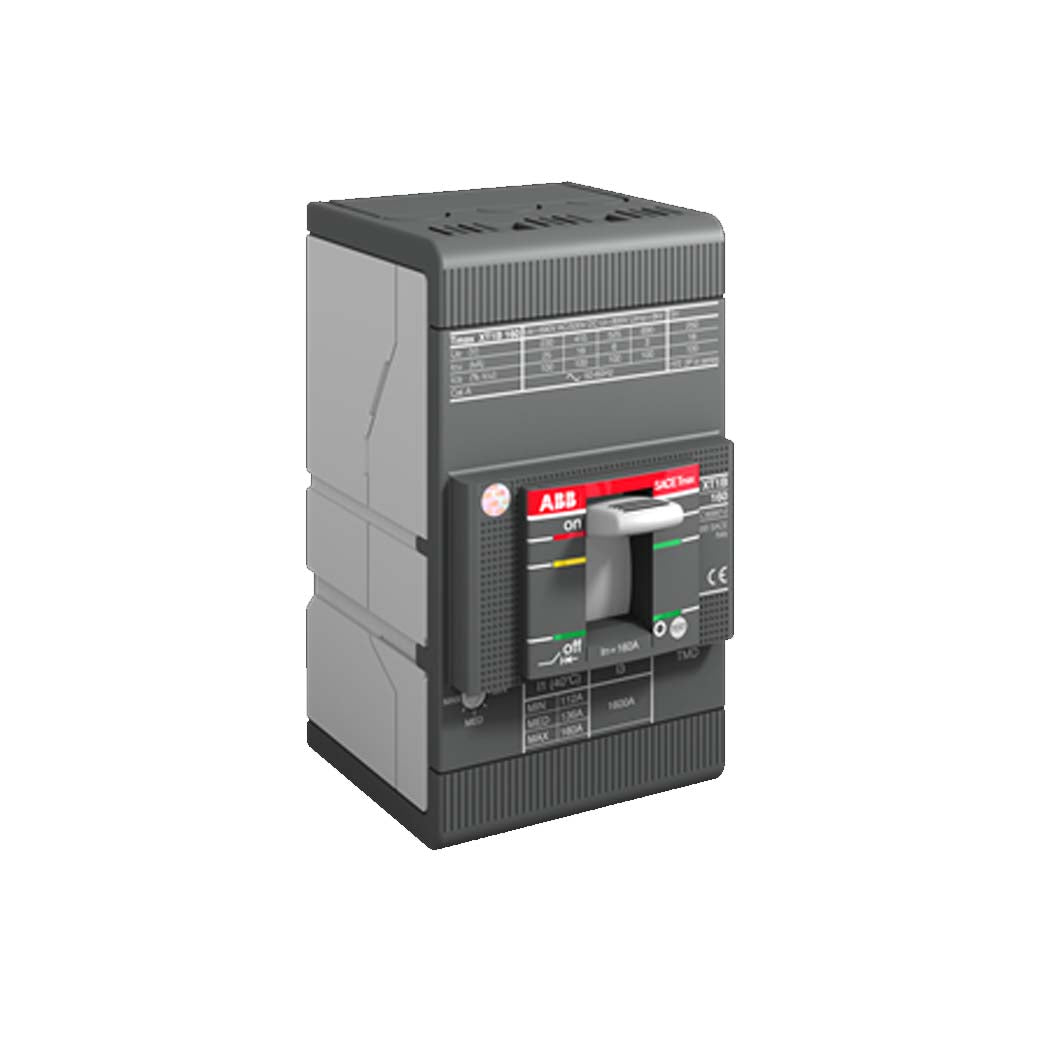 INTERRUPTOR TERMOMAGNETICO TMAX XT1N 160A 3 POLOS 1SDA067418R1 ABB