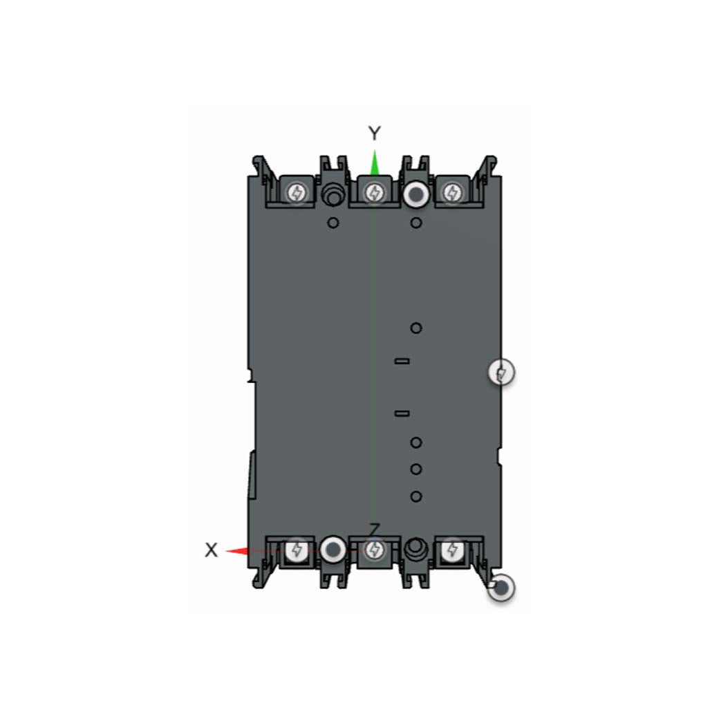 INTERRUPTOR TERMOMAGNETICO TMAX XT1N 160A 3 POLOS 1SDA067418R1 ABB