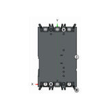 INTERRUPTOR TERMOMAGNETICO TMAX XT1N 160A 3 POLOS 1SDA067418R1 ABB