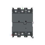 INTERRUPTOR AUTOMATICO 3X125A. DE CAJA MOLDEADA TMAX XT3N SIN TERMINALES PARA CABLE RELEVADOR TMD ABB