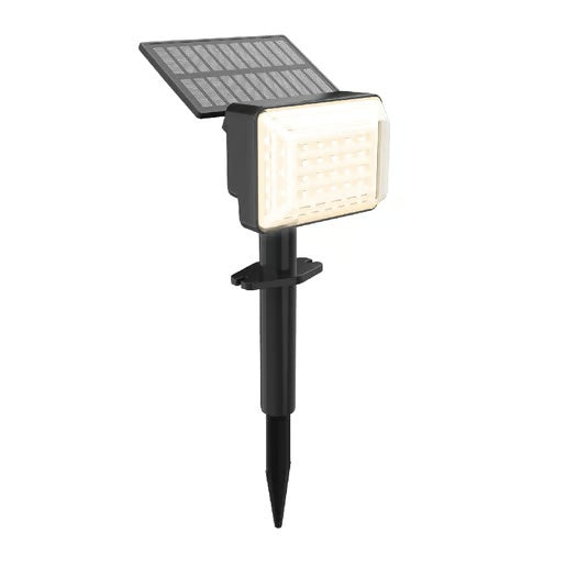 LAMPARA SOLAR CON ESTACA LED 1.3 W LUZ CALIDA BRILLANTE 2 EN 1 IP44 NO ATENUABLE