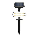 LAMPARA SOLAR CON ESTACA LED 1.6 W LUZ CALIDA BRILLANTE 2 EN 1 IP44 NO ATENUABLE 1SOLLED45DC30N