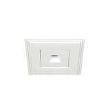 LAMPARA EMPOTRAR YESO 1W. SIN MARCO LUZ SUAVE CALIDA LED INTEGRADO CERVANTES I ***TECNOLITE HAE***