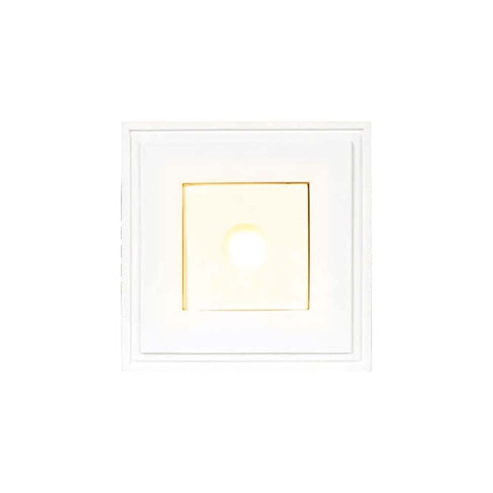 LAMPARA EMPOTRAR YESO 1W. SIN MARCO LUZ SUAVE CALIDA LED INTEGRADO CERVANTES II ***TECNOLITE HAE***