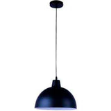 LUMINARIO COLGANTE DOBLE COLOR NEGRO E26W S/FOCO MCA EGLO *** HA. LUMI ***