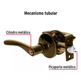 CERRADURA BASIC MANIJA CIL METAL RECAMARALATON ANTIGUO MCA TRUPER HERMEX