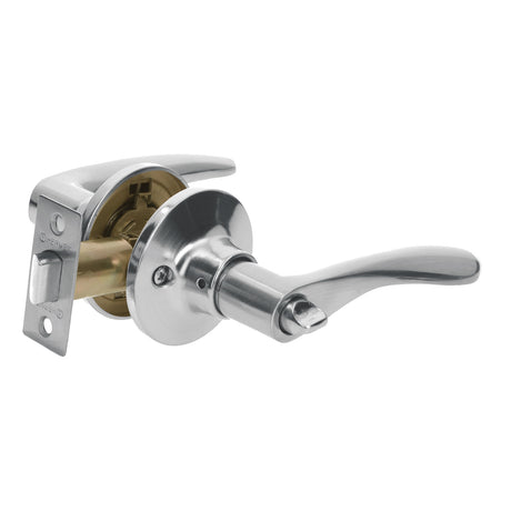 MANIJA DE BAÑO CROMO MATE MCA PRETUL 20037